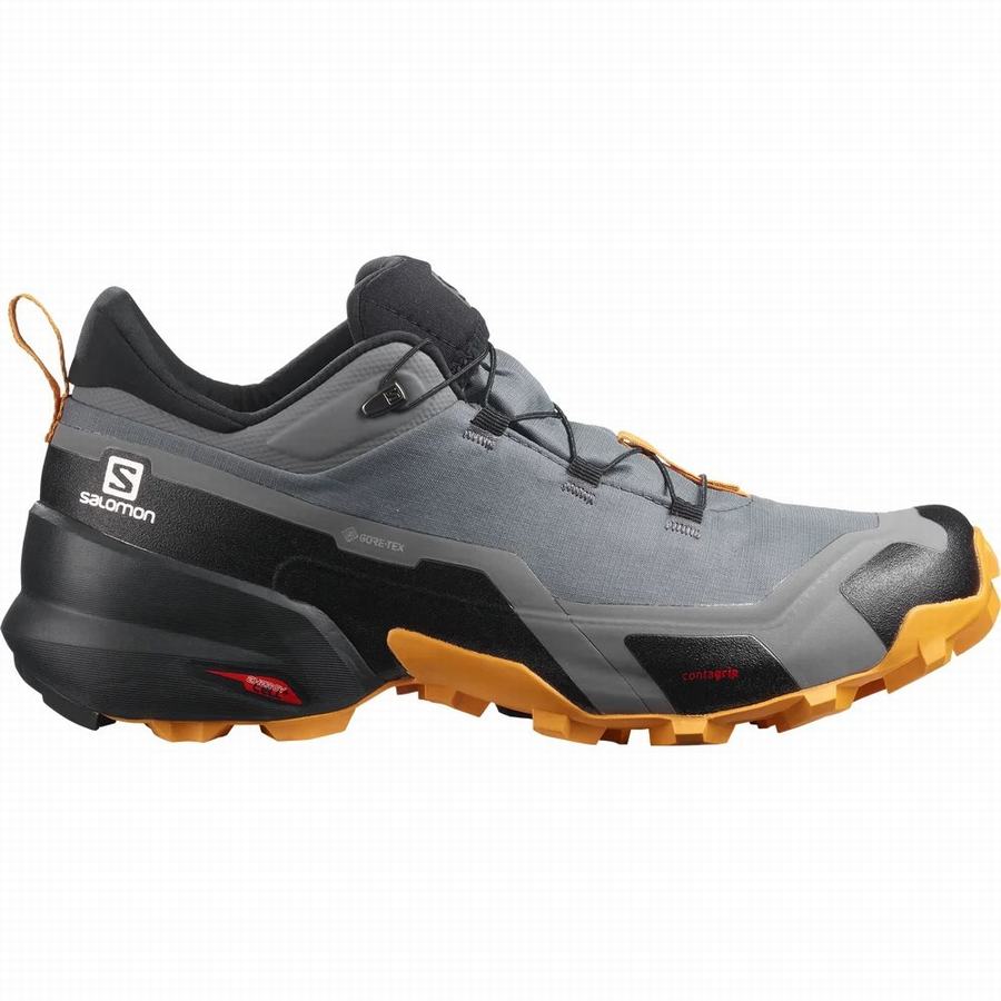 Salomon Cross Hike Gore-tex Vandringsskor Herr Grå [LDW7393FU]